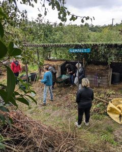 Module compost aux potager