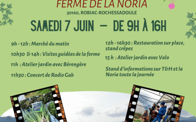 Samedi 7 juin : Journée Portes-Ouvertes à la ferme de la Noria !