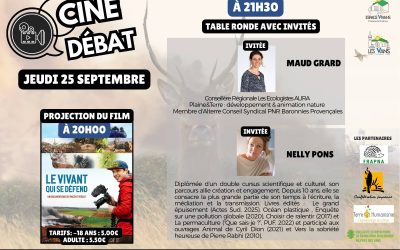 [CINÉ-DÉBAT] LE VIVANT QUI SE DÉFEND