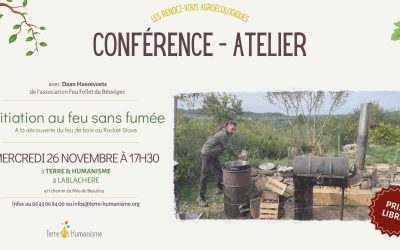 [CONFÉRENCE ATELIER] Initiation au feu sans fumée