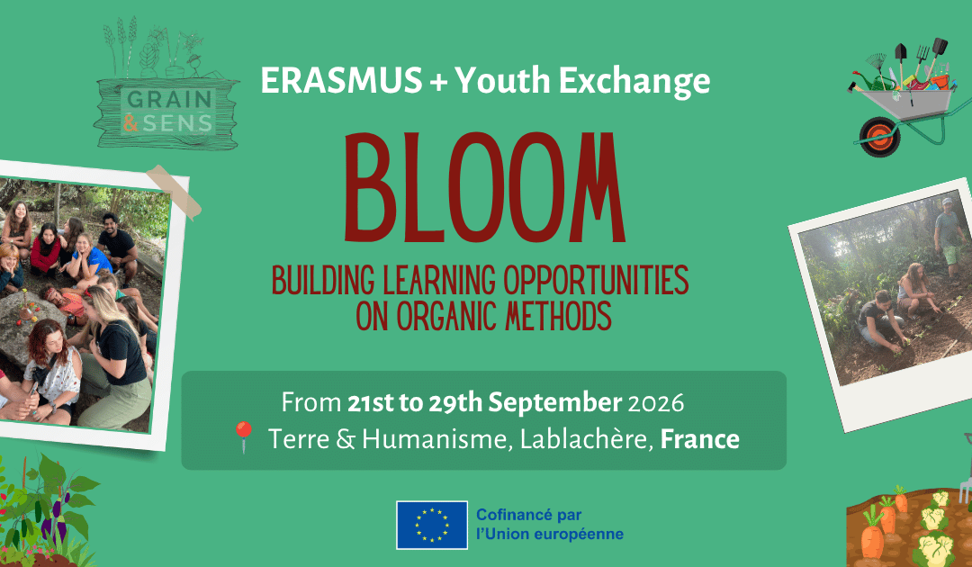 BLOOM – Youth Exchange / Echange de jeunes Erasmus+